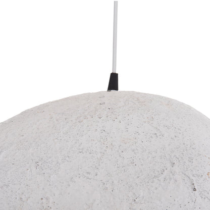 Ceiling Pendant Lamp Stone-look Stoner (m) Hm4418.02 White 55x45x40hcm.