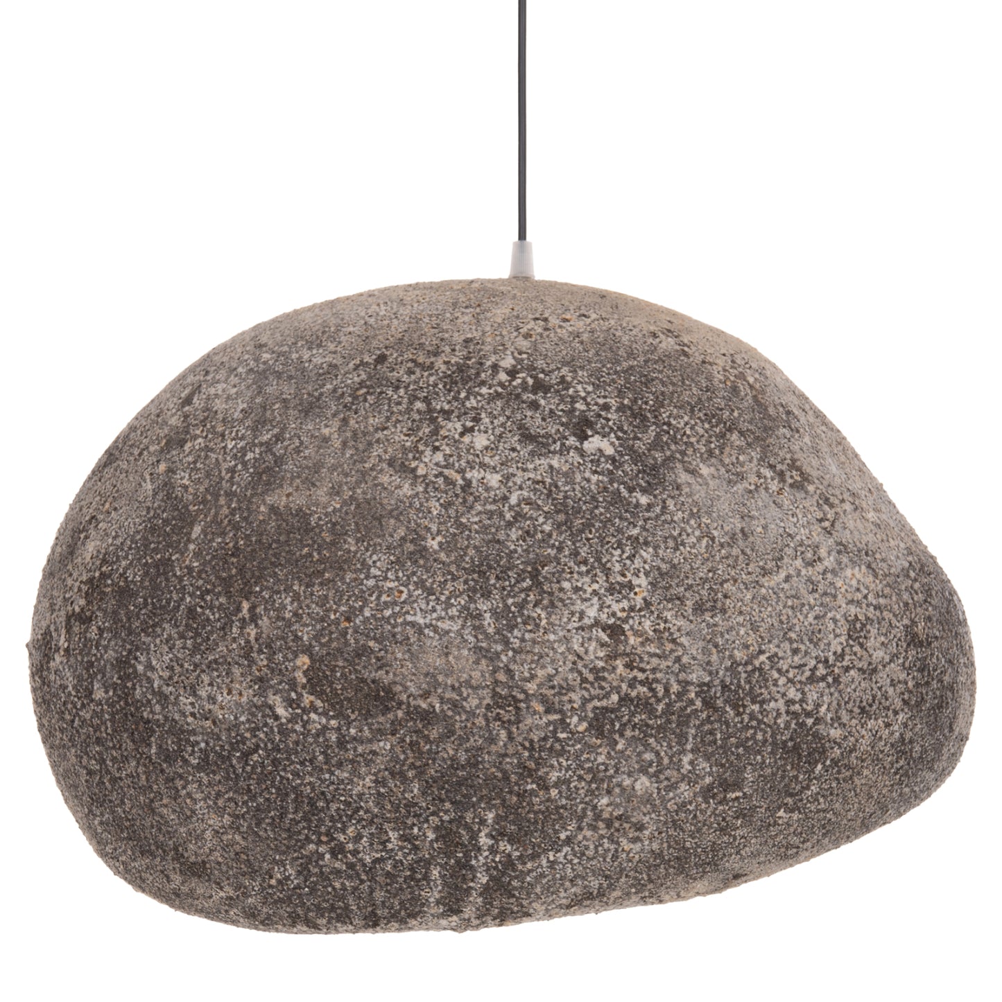 Ceiling Pendant Lamp Stone-look Stoner (m) Hm4418.04 Grey-- 55x45x40hcm.