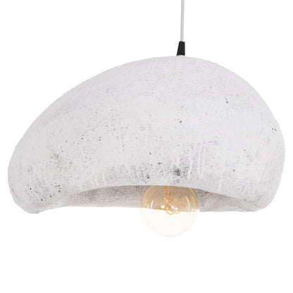 Ceiling Pendant Lamp Stone-look Stoner (m) Hm4418.02 White 55x45x40hcm.