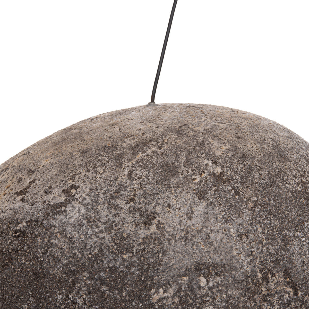 Ceiling Pendant Lamp Stone-look Stoner (m) Hm4418.04 Grey-- 55x45x40hcm.