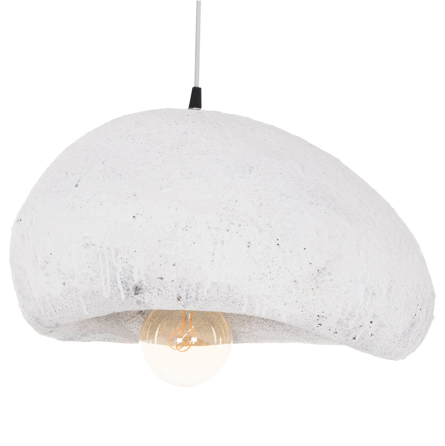 Ceiling Pendant Lamp Stone-look Stoner (m) Hm4418.02 White 55x45x40hcm.
