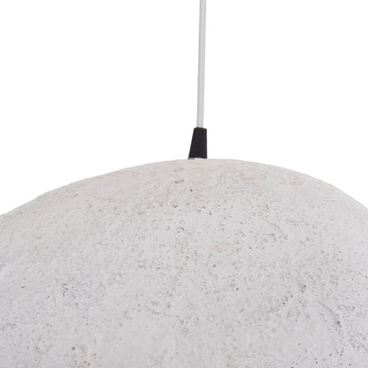 Ceiling Pendant Lamp Stone-look Stoner (l) Hm4419.02 White 73x55x40hcm.