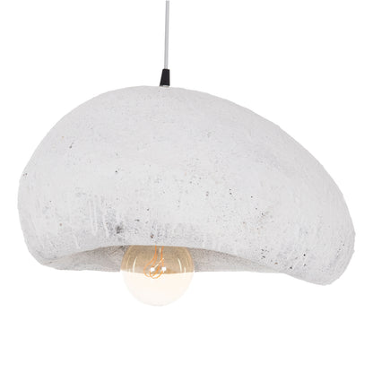 Ceiling Pendant Lamp Stone-look Stoner (l) Hm4419.02 White 73x55x40hcm.