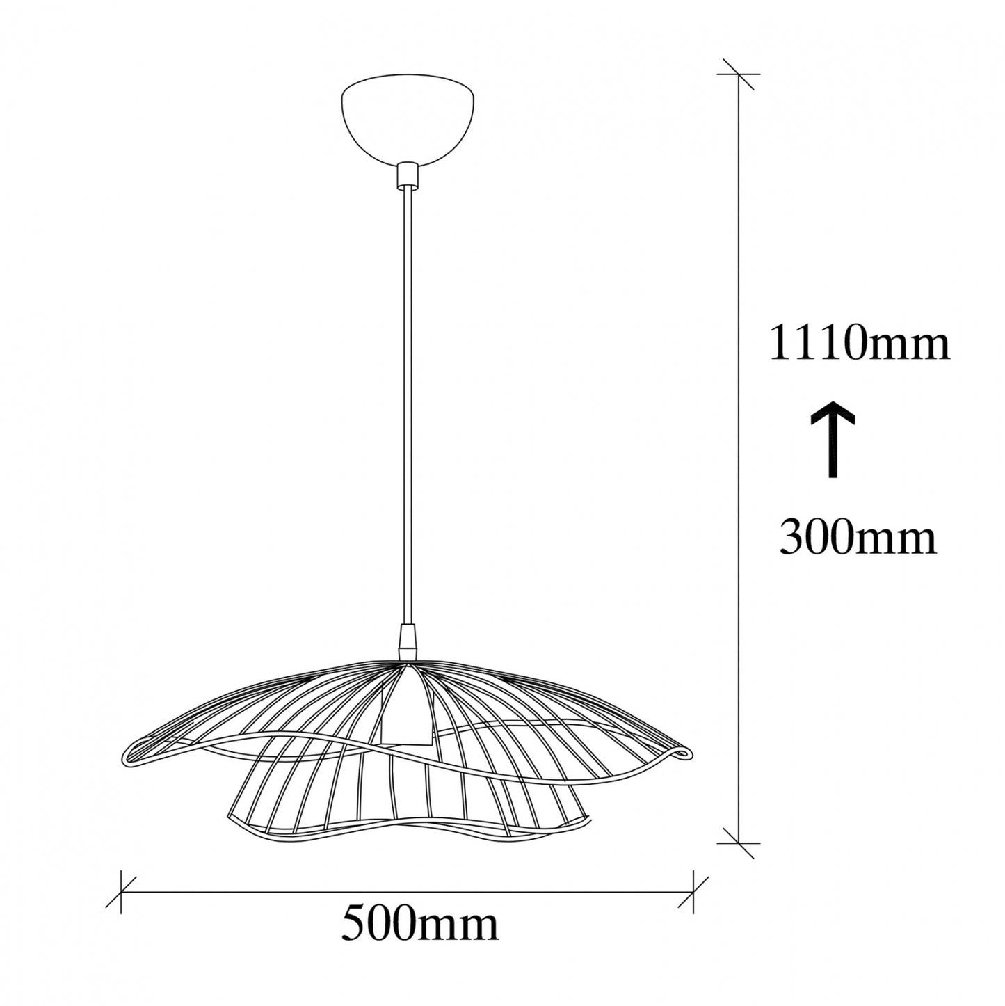 Ceiling Lamp Rainbow Hm7229.01