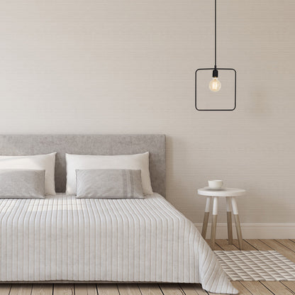 Metallic Pendant Light Black Hm7257 30Χ6Χ123 Cm.