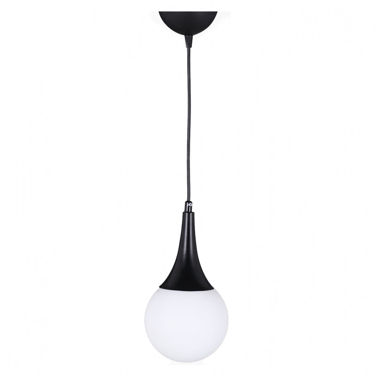 Ceiling Pendant Lamp Hm7517.01 Metal In Black Φ12x91hcm.