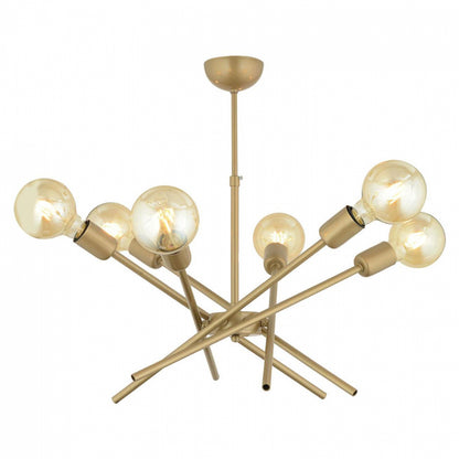 Ceiling Light Metallic Gold Hm7401.02 60x70y Cm.