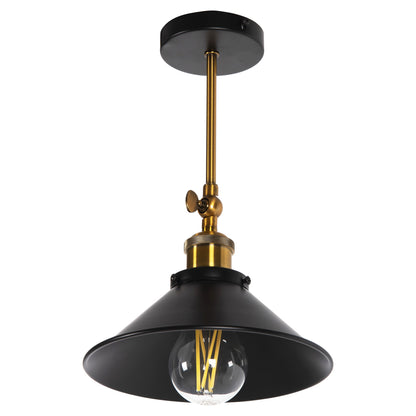 Ceiling/wall Lamp Hm4121 Black-gold Metal Φ21x31hcm.