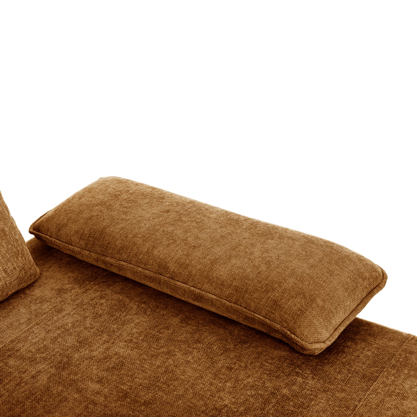 Corner (right) Sofa-bed Convert Hm3268.02r Brick Red Fabric 283x188x100hcm.