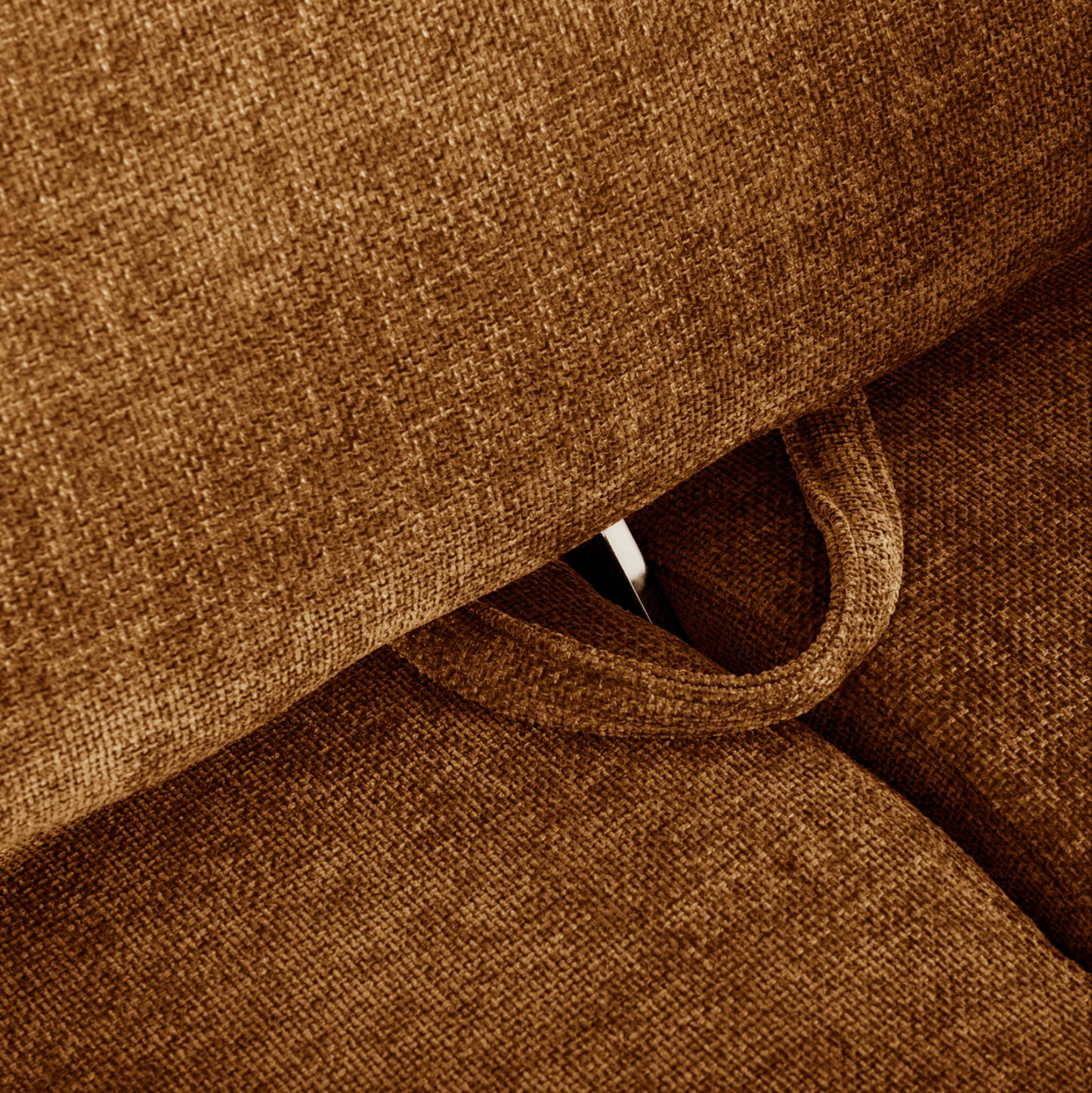 Corner (right) Sofa-bed Convert Hm3268.02r Brick Red Fabric 283x188x100hcm.