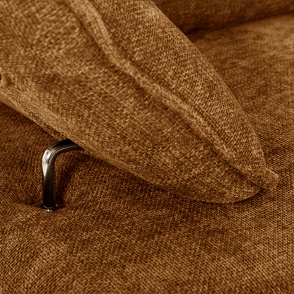 Corner (right) Sofa-bed Convert Hm3268.02r Brick Red Fabric 283x188x100hcm.