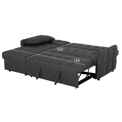 Corner Sofabed Reversible Nezu Hm3294.01 Grey Fabric 210x140x78hcm.