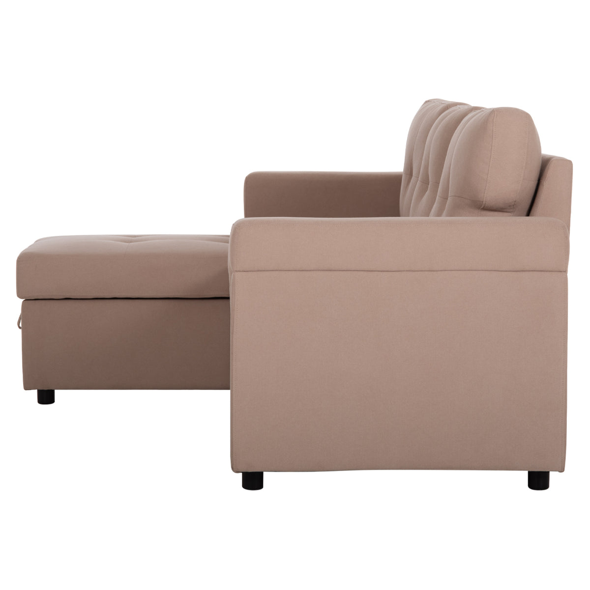 Corner Sofa-bed Reversible Sal Hm3310.03 Beige Fabric 213x136x84hcm