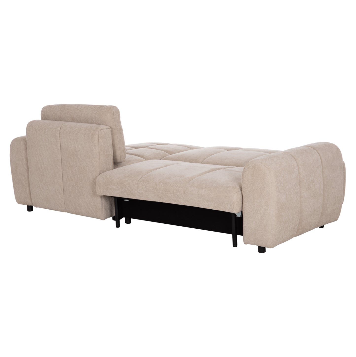 Corner Sofabed Reversible Gert Hm3349.02 Beige Chenille Fabric 253x142x85hcm.