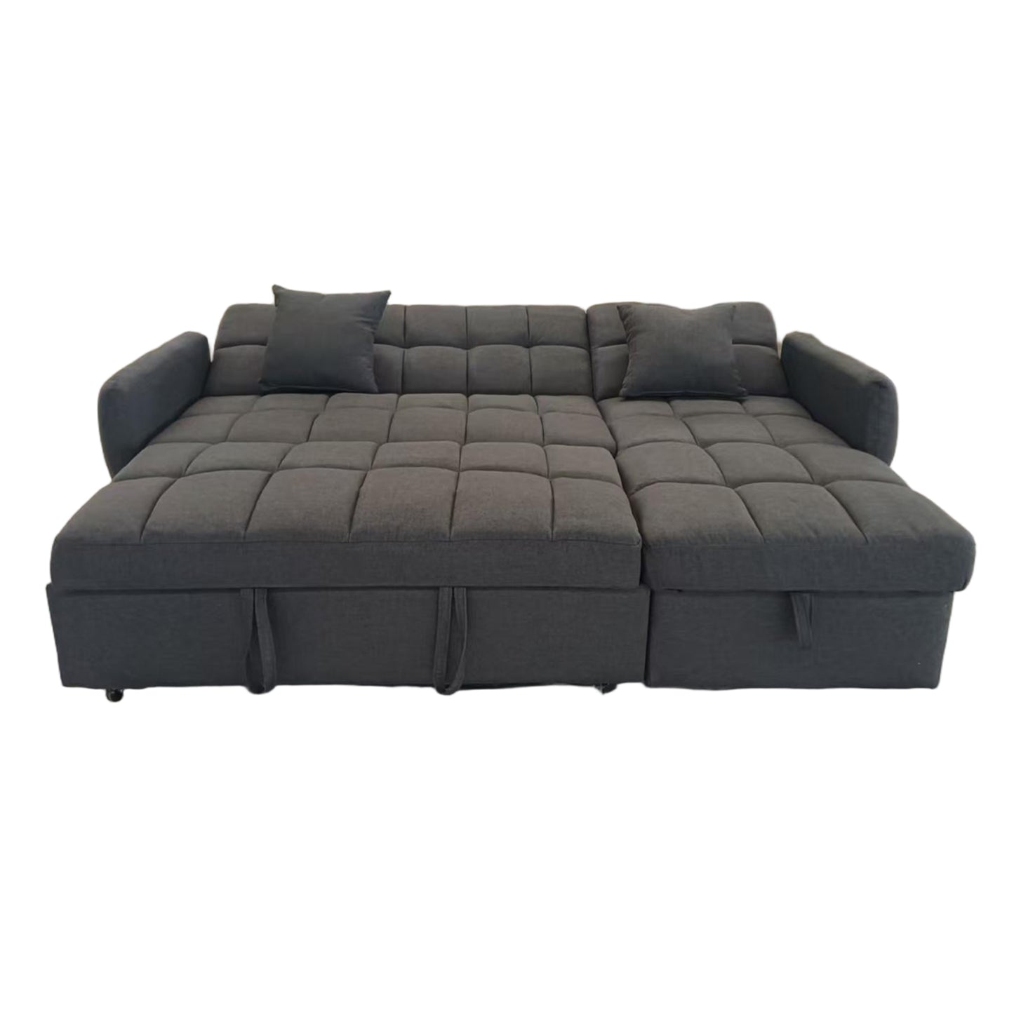 Corner Sofabed Reversible Nezu Hm3294.01 Grey Fabric 213x145x83hcm.
