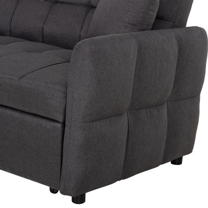 Corner Sofabed Reversible Nezu Hm3294.01 Grey Fabric 210x140x78hcm.
