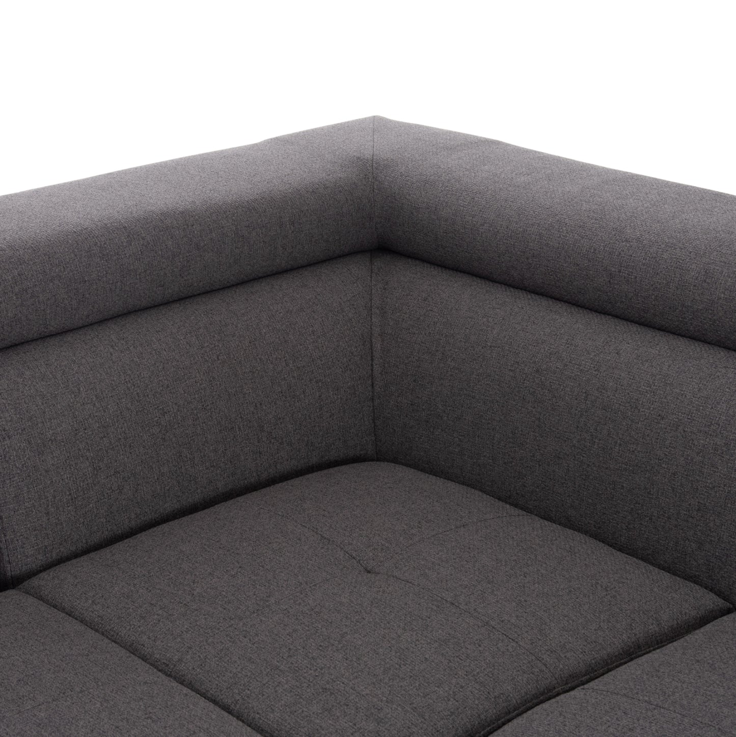 Corner Sofa-bed With Storage Space Encore Hm3301.01r Grey Fabric 285x205x90hcm.