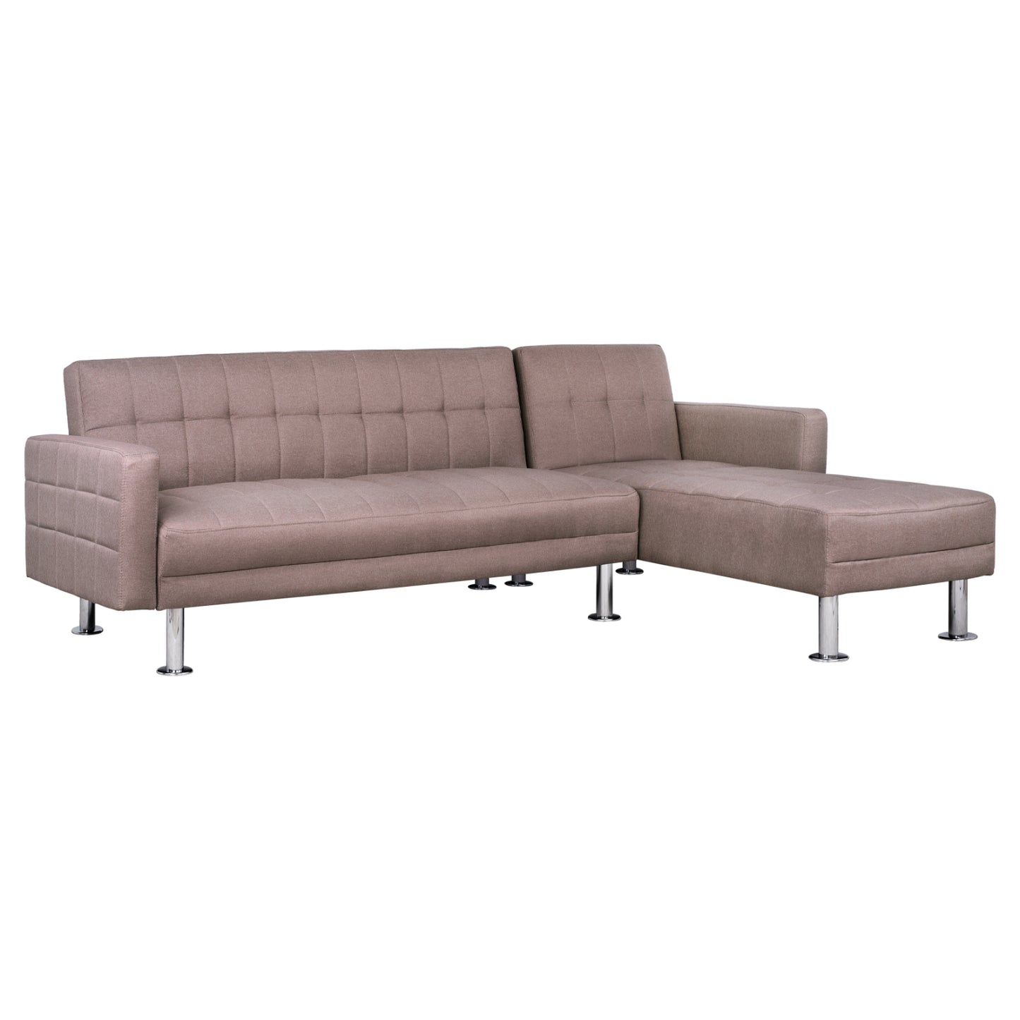 Mutli Corner Sofa Beige Sofa Bed Holden Hm3147.02 Recersible 265x151x78cm