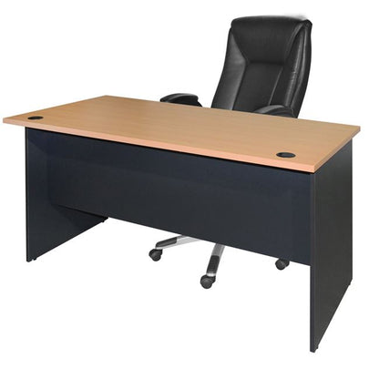 Professional Office Desk Sienna 120x70x75h-- Hm2015.01 Grey-oak