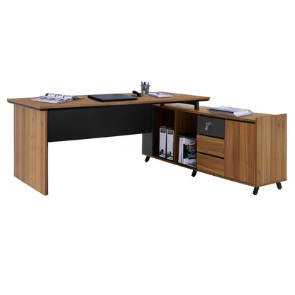 Professional Office Library Reversible Corner Supreme 200x180x76 Hm2384