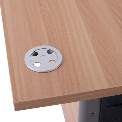 Professional Office Hm2044.01 In Oak Color 120x72x75