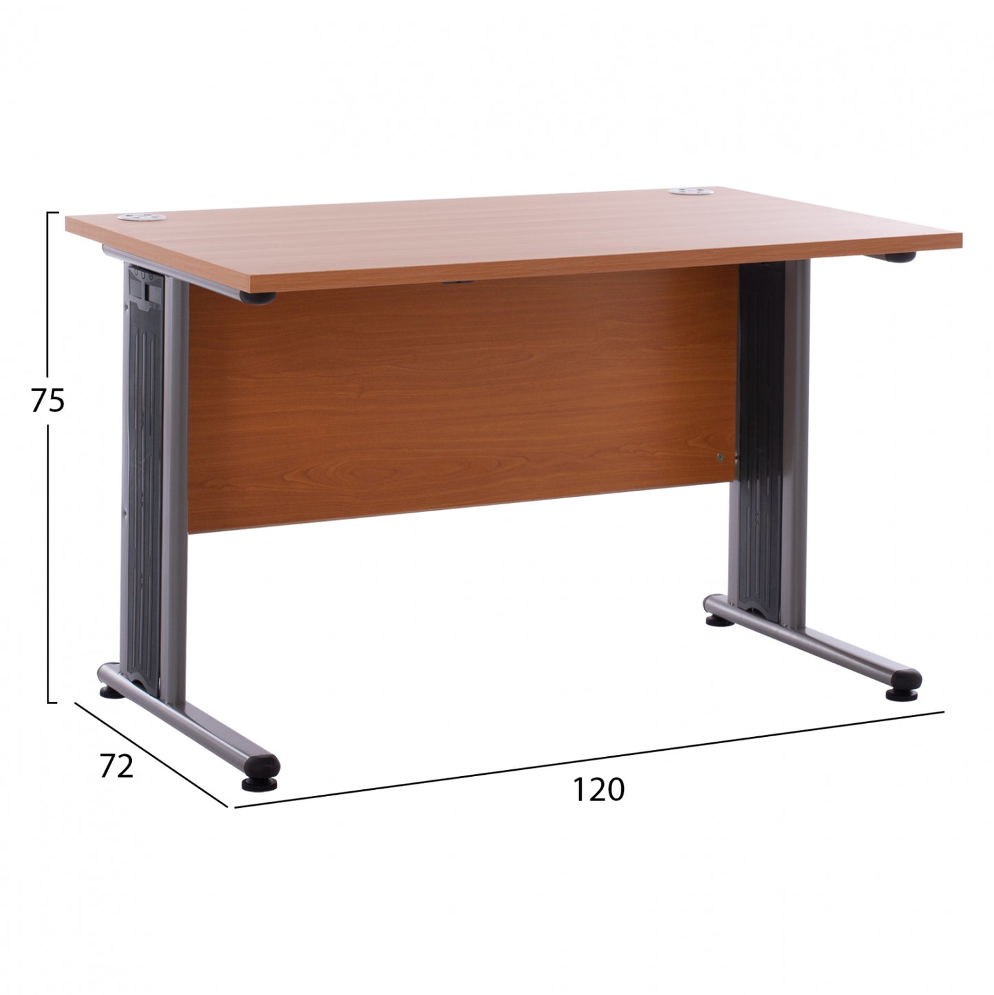 Professional Office Hm2044.02 In Cherry Color 120x72x75