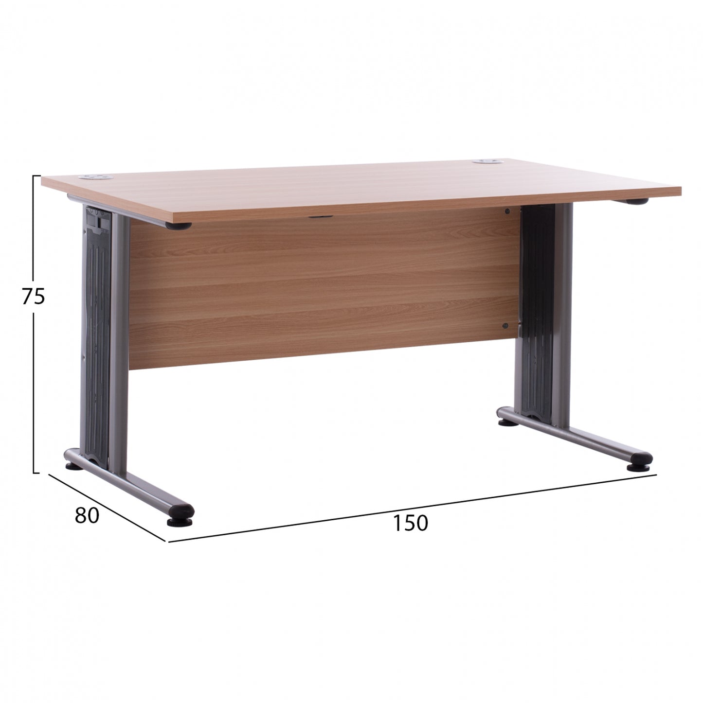 Professional Office Hm2045.01 Oak Color 150x80x75