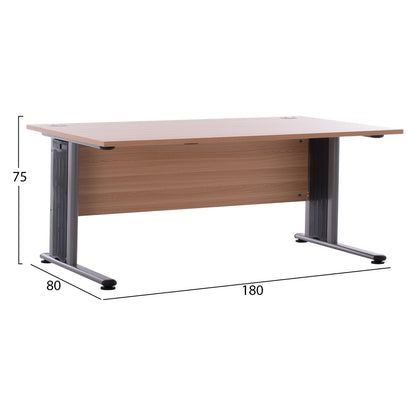 Professional Office Hm2046.01 Oak Color 180x80x75