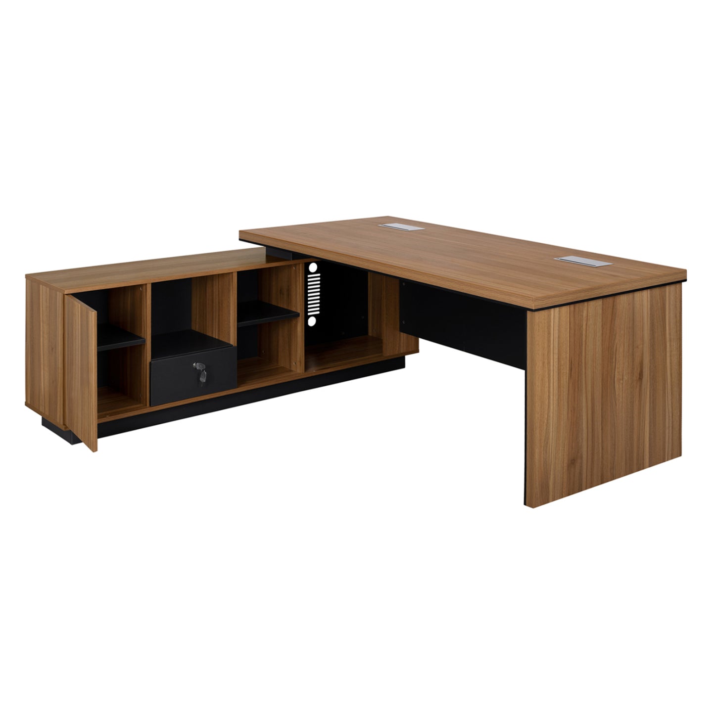 Professional Office With Reversible Angle Supreme 199x180x76cm Hm2347