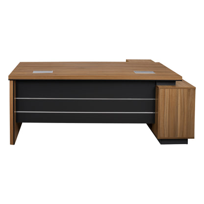Professional Office With Reversible Angle Supreme 199x180x76cm Hm2347