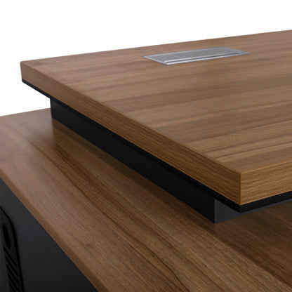 Professional Office With Reversible Angle Supreme 199x180x76cm Hm2347