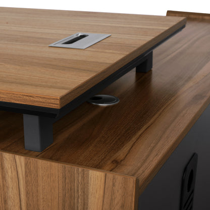Professional Office With Reversible Angle Supreme 160x160x75cm Hm2348