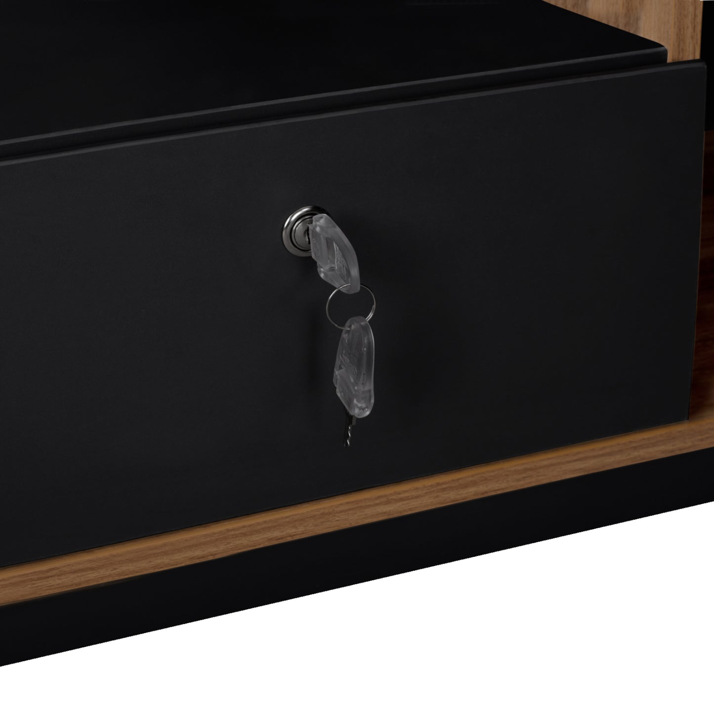 Professional Office With Reversible Angle Supreme 199x180x76cm Hm2347