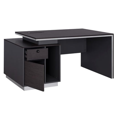 Professional Office With Left Cabinet Rosewoof Hm2087l 160x80x76cm