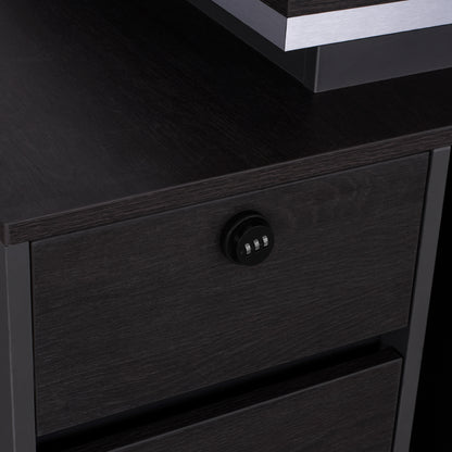 Professional Office With Left Closet Rosewood Hm2113l 180x80x76cm