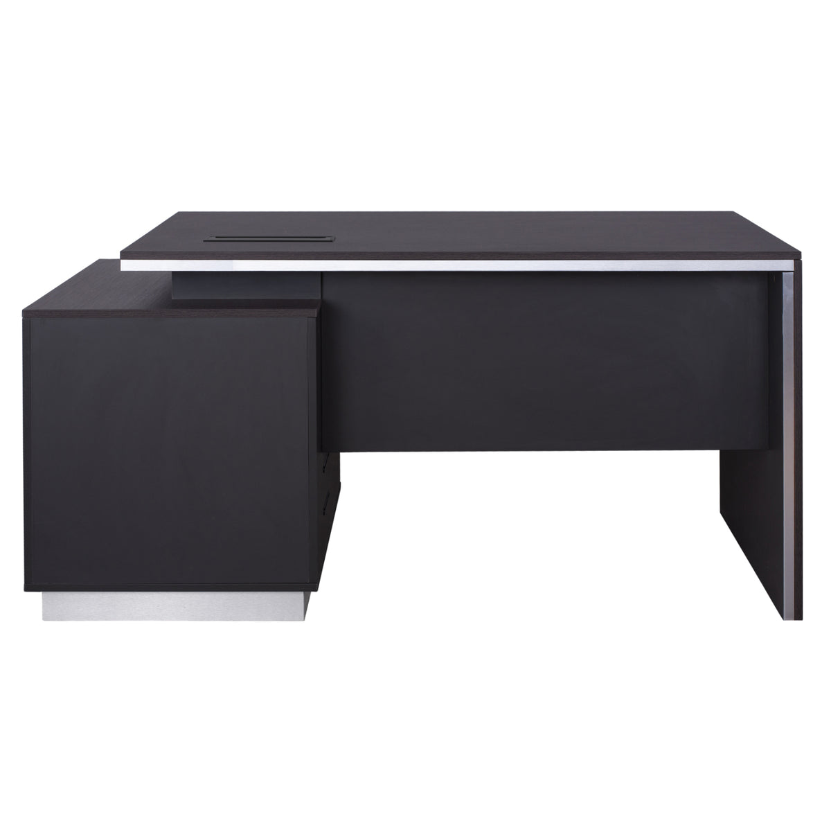 Professional Office With Right Closet Rosewood Hm2113r 180x80x76cm