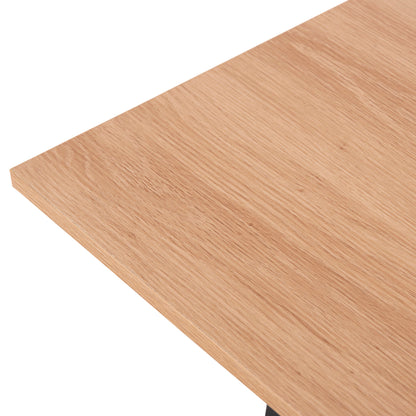 Desk Rexin Hm18290 Melamine In Sonama-grey 120x19-59x75-85.5hcm..