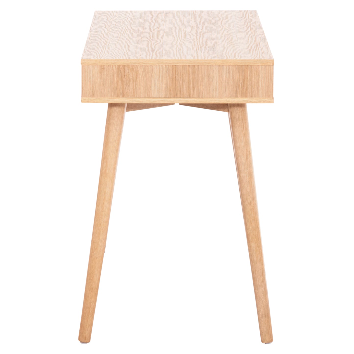 Desk Gaet Hm18292 Melamine In Sonama-grey-beige-white 110x50x76.5hcm.