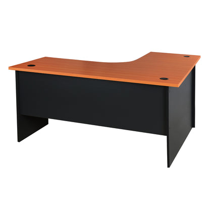 Proffesional Office Corner 150x150Χ75 Hm2019.02 Cherry Color