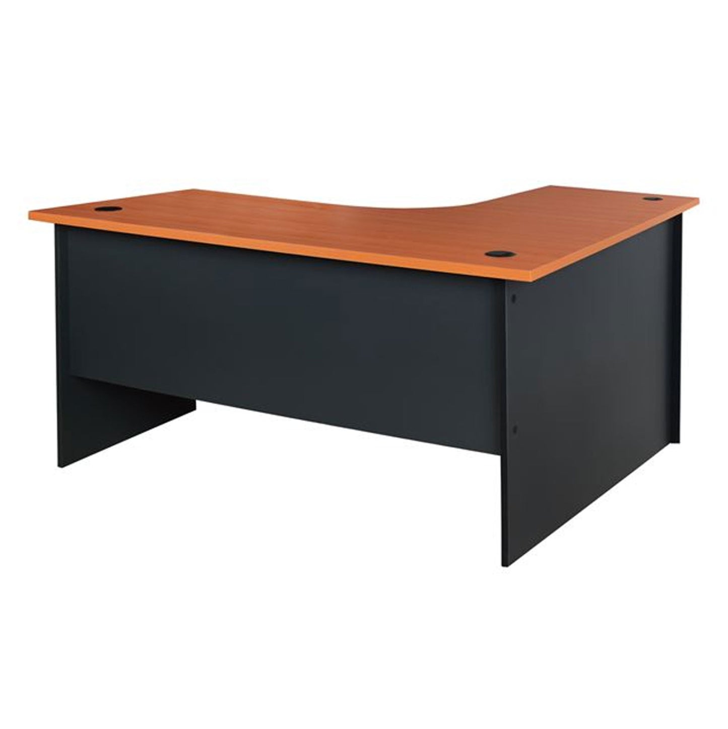 Proffesional Office Corner 150x150Χ75 Hm2019.02 Cherry Color