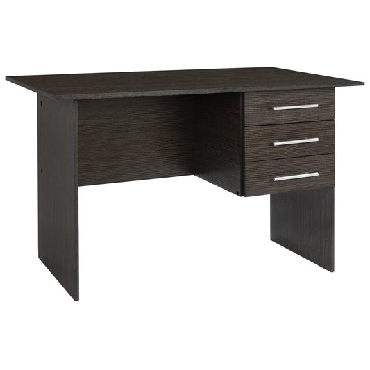 Office Melamine Hm2029.01 With 3 Drawers Zebrano 120x60x76cm