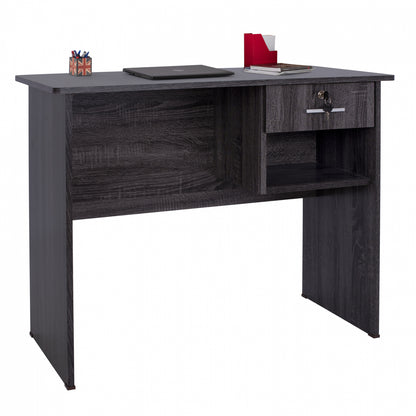 Office Melamine With Drawer Hm2283.01 In Grey Color 90x45x74.5