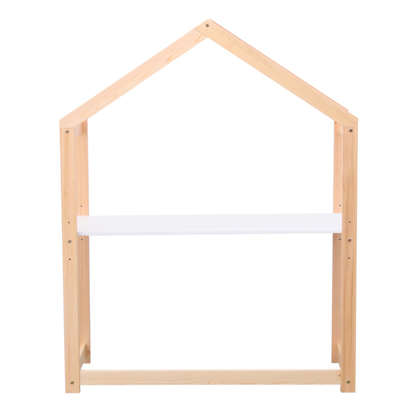 Kids' Desk Pepe Hm2498.03 Pine Wood In Natural Color-melamine 120x44x152hcm.