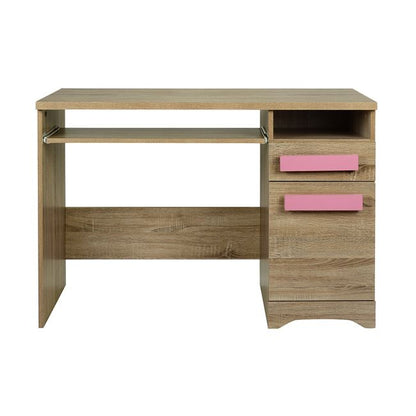 Desk Playroom Sonama-pink Handles Hm11154.02 110x55x76.5