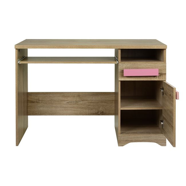 Desk Playroom Sonama-pink Handles Hm11154.02 110x55x76.5