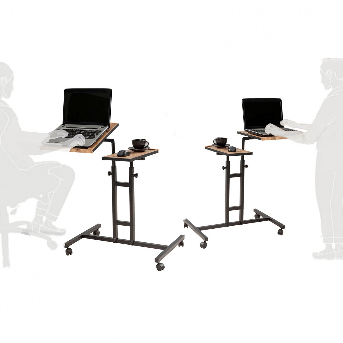 Office Adjustable For Laptop Hm8977.01 67x45,4x62-87 Cm.