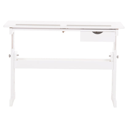 Children's Drawing Desk Ascent Hm18289 Mdf In White 109x55x87.5hcm.