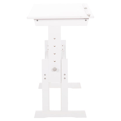 Children's Drawing Desk Ascent Hm18289 Mdf In White 109x55x87.5hcm.