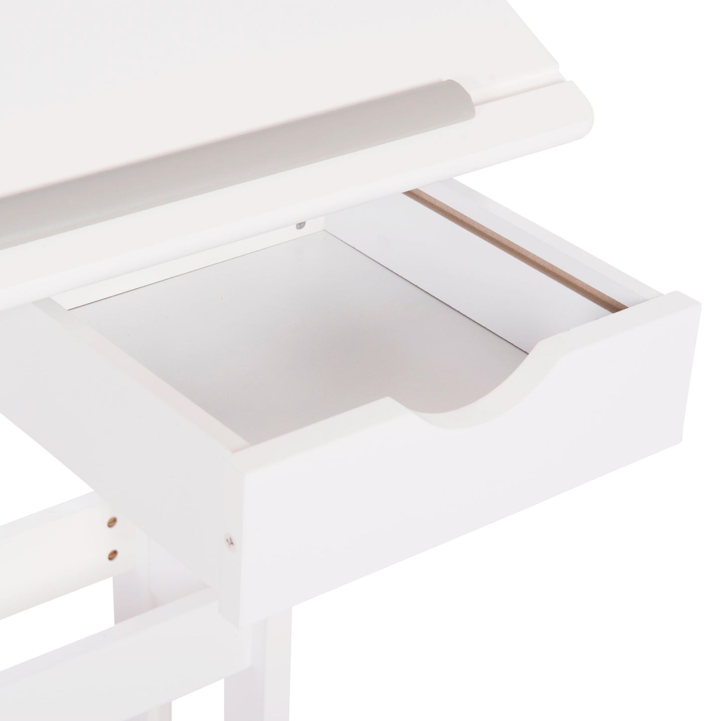 Children's Drawing Desk Ascent Hm18289 Mdf In White 109x55x87.5hcm.