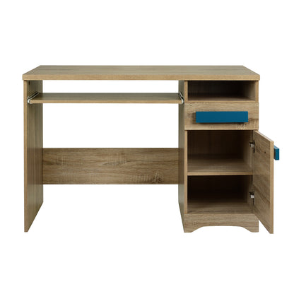 Desk Playroom Sonama-blue Handles Hm11154.01 110x55x76.5